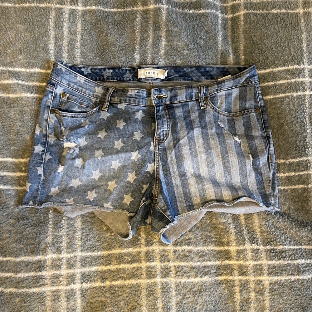 Torrid Stars and Stripes Denim Jeans